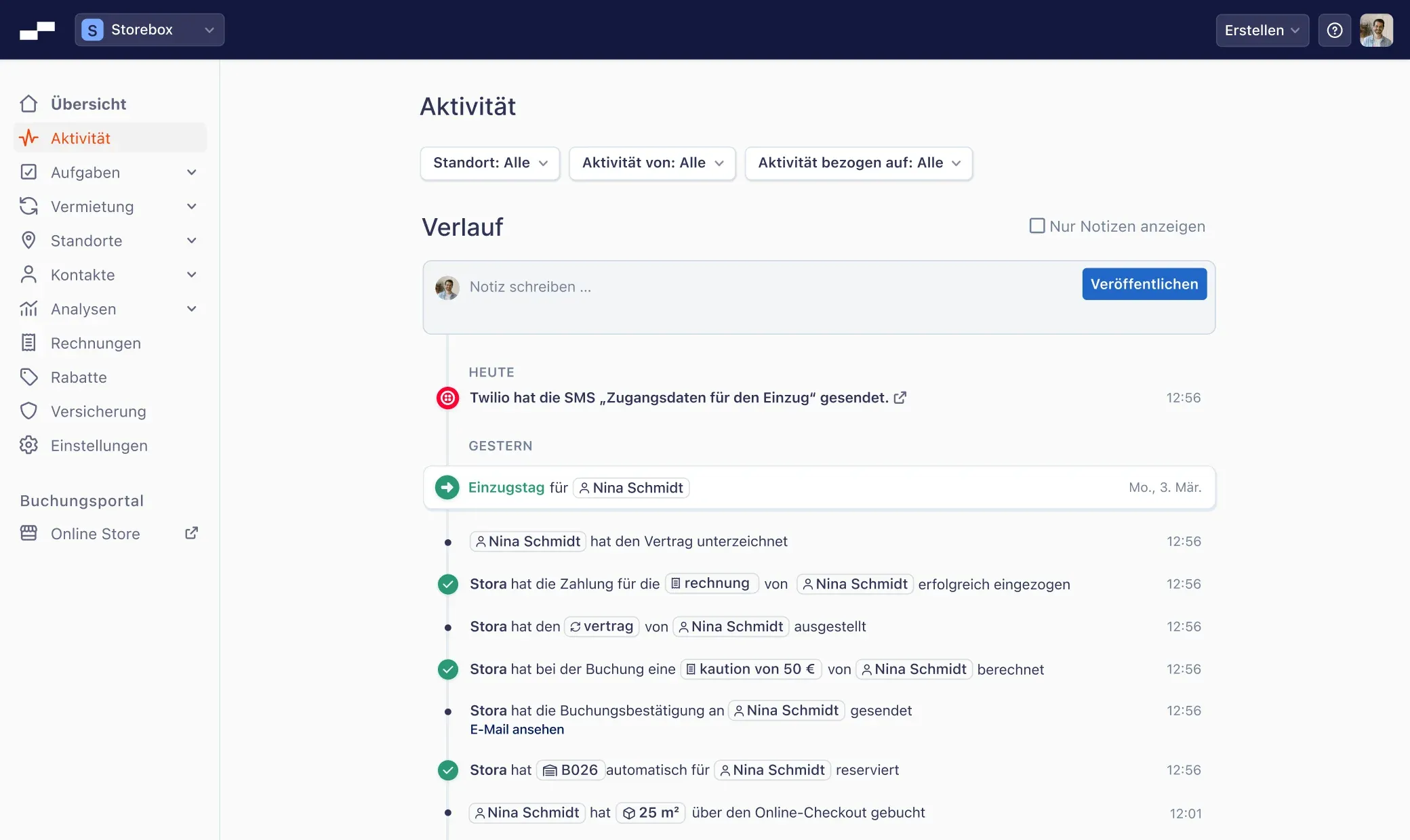 Stora automation