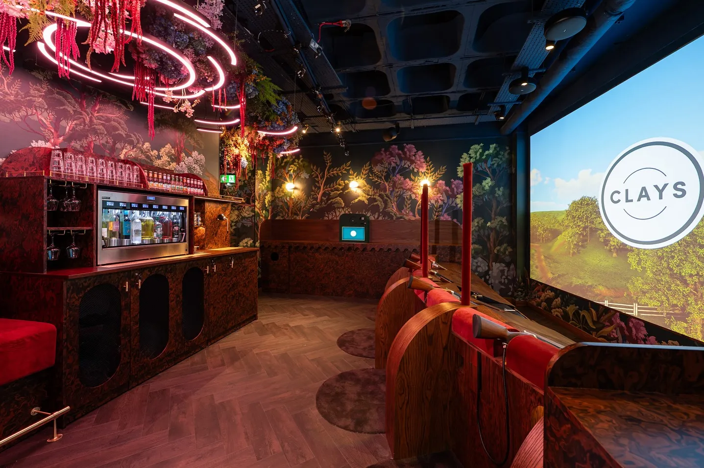 Clays, Canary Wharf — digital clay shooting venue
