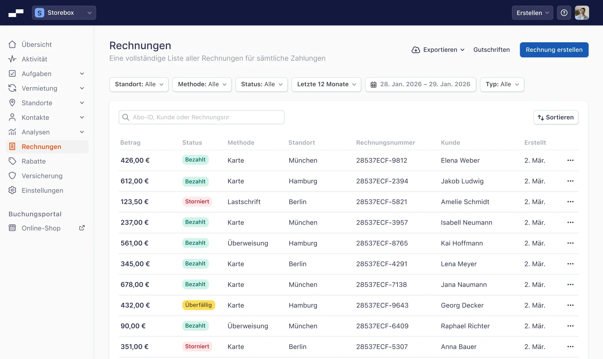 Stora payments