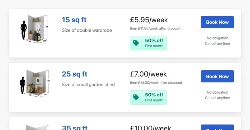 Web store promo
