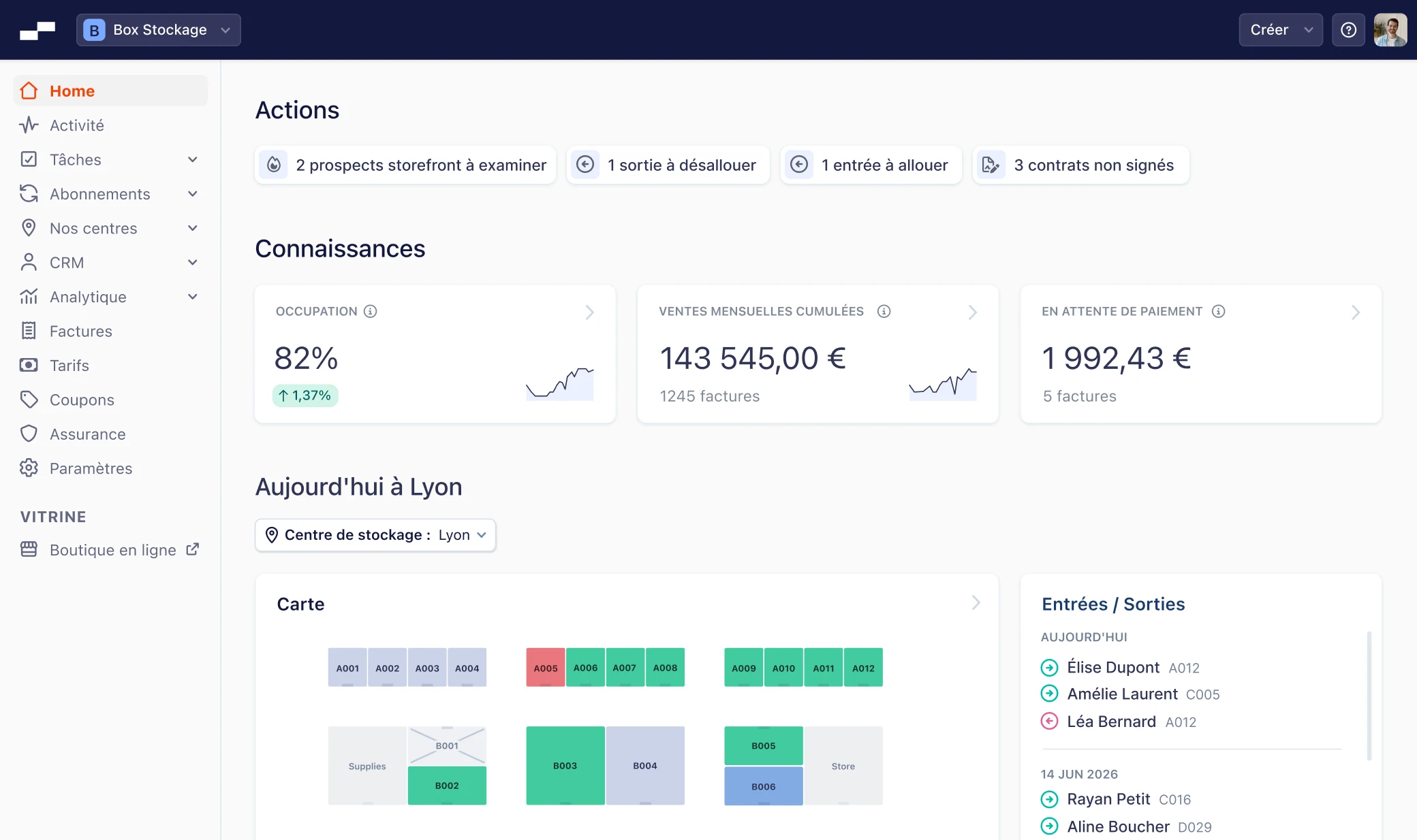 Stora management
