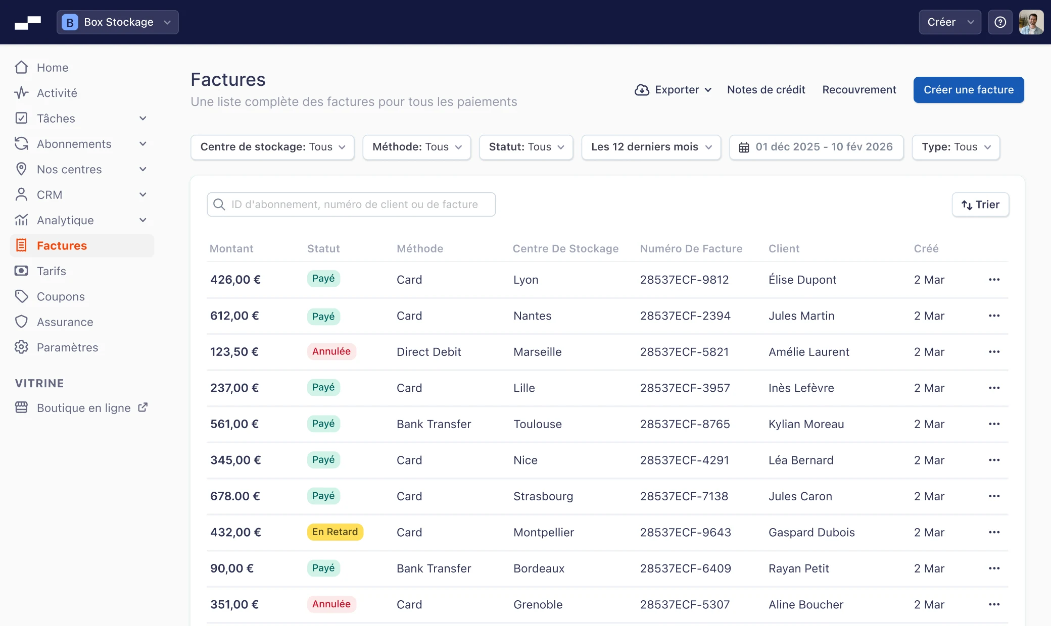 Stora payments
